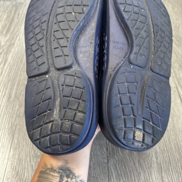 Oofos SZ M10 W12 Unisex Oocloog Clogs Matte Navy main image 8